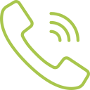 Icône prise de contact téléphonique