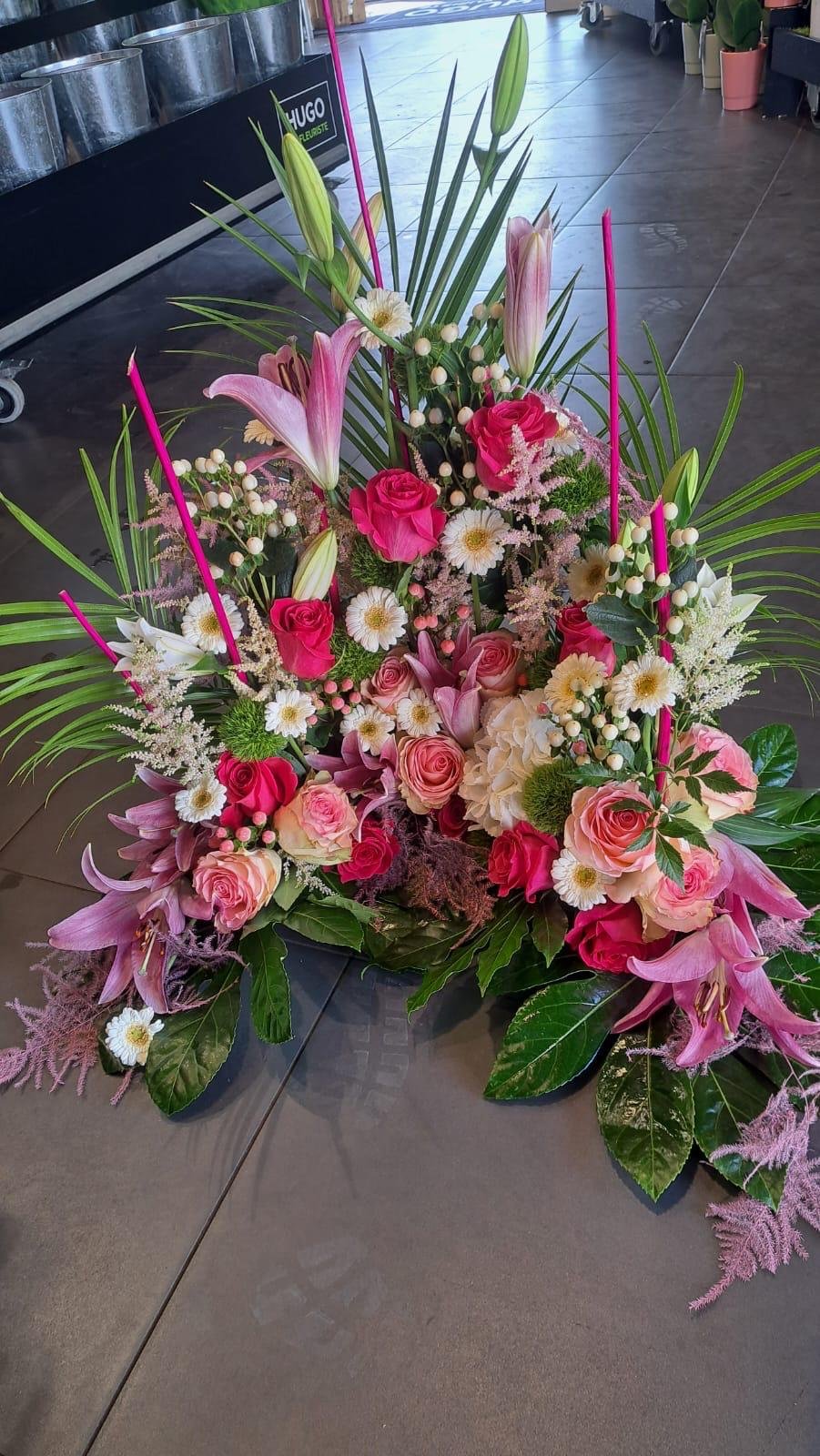 Composition deuil Hugo Le Fleuriste