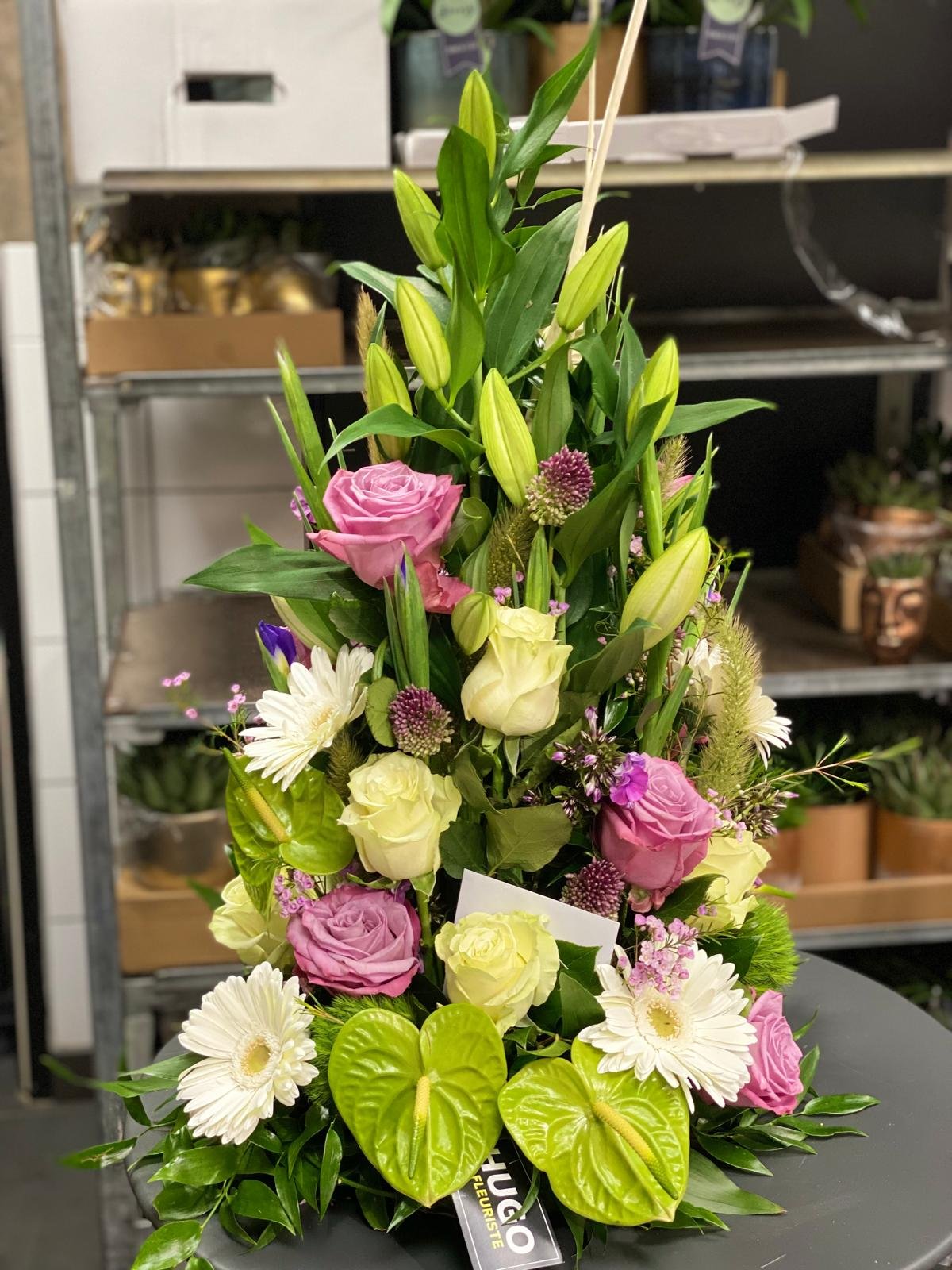 Composition deuil Hugo Le Fleuriste