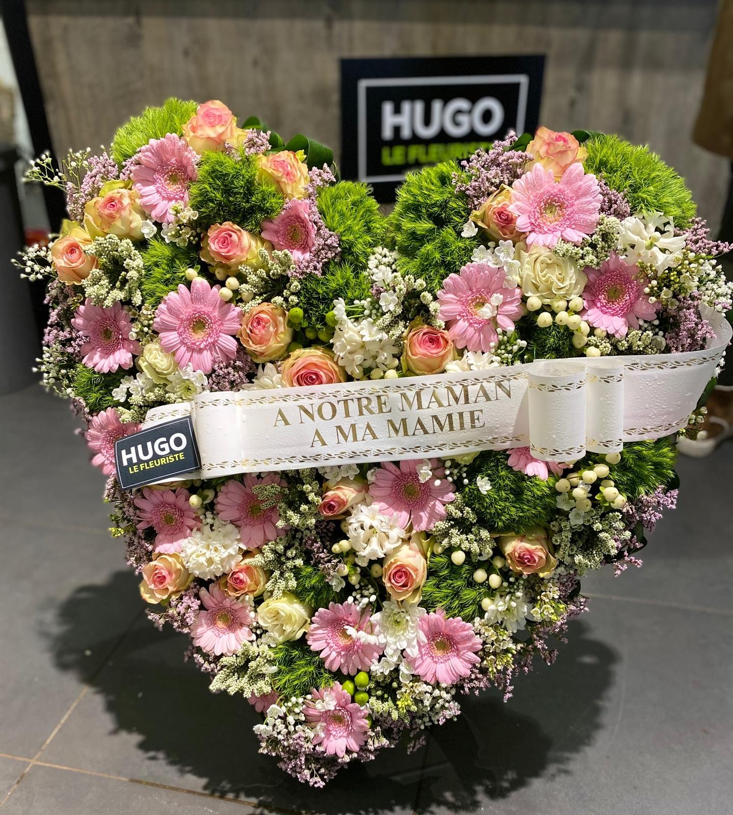 Composition deuil Hugo Le Fleuriste