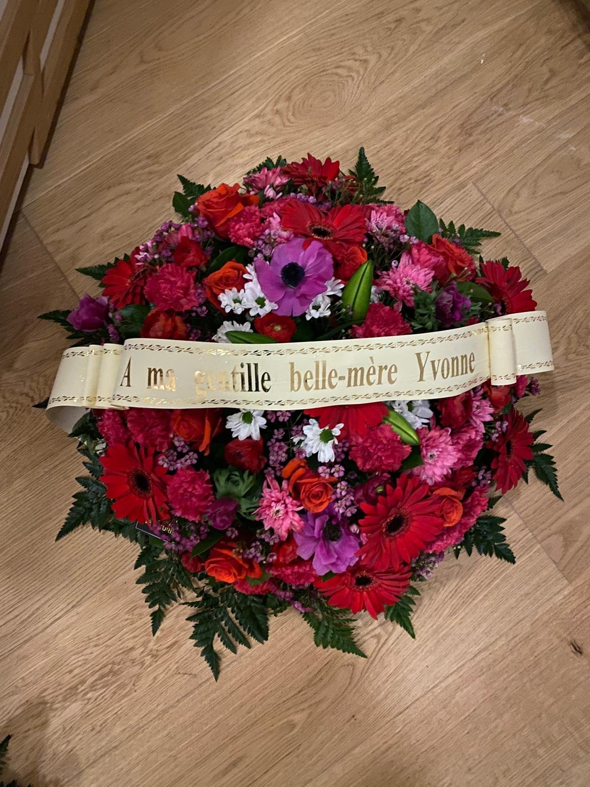 Composition deuil Hugo Le Fleuriste