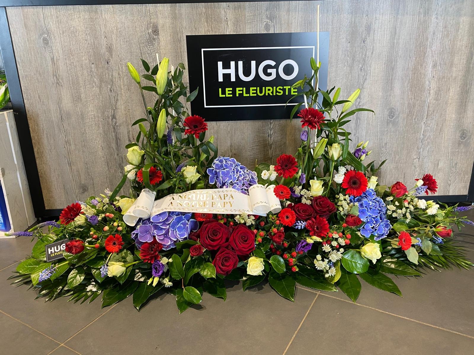 Composition deuil Hugo Le Fleuriste